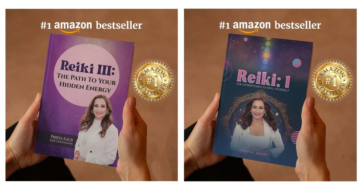 Bestselling Author Prriya Kaur Releases Two Reiki Books: 